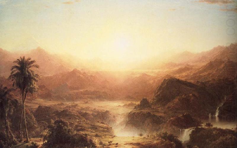 The andes of Ecuador, Frederic Edwin Church